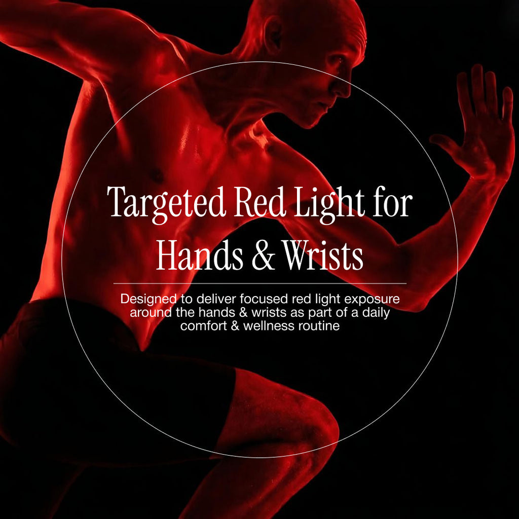 Wireless Gloves With Red Light Heating For Hands And Wrists