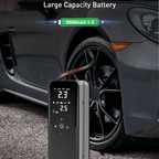 AeroPulse Trådløs Dækopblæser Håndholdt Luftpumpe til Biler SUV'er Hurtig Tilslutning