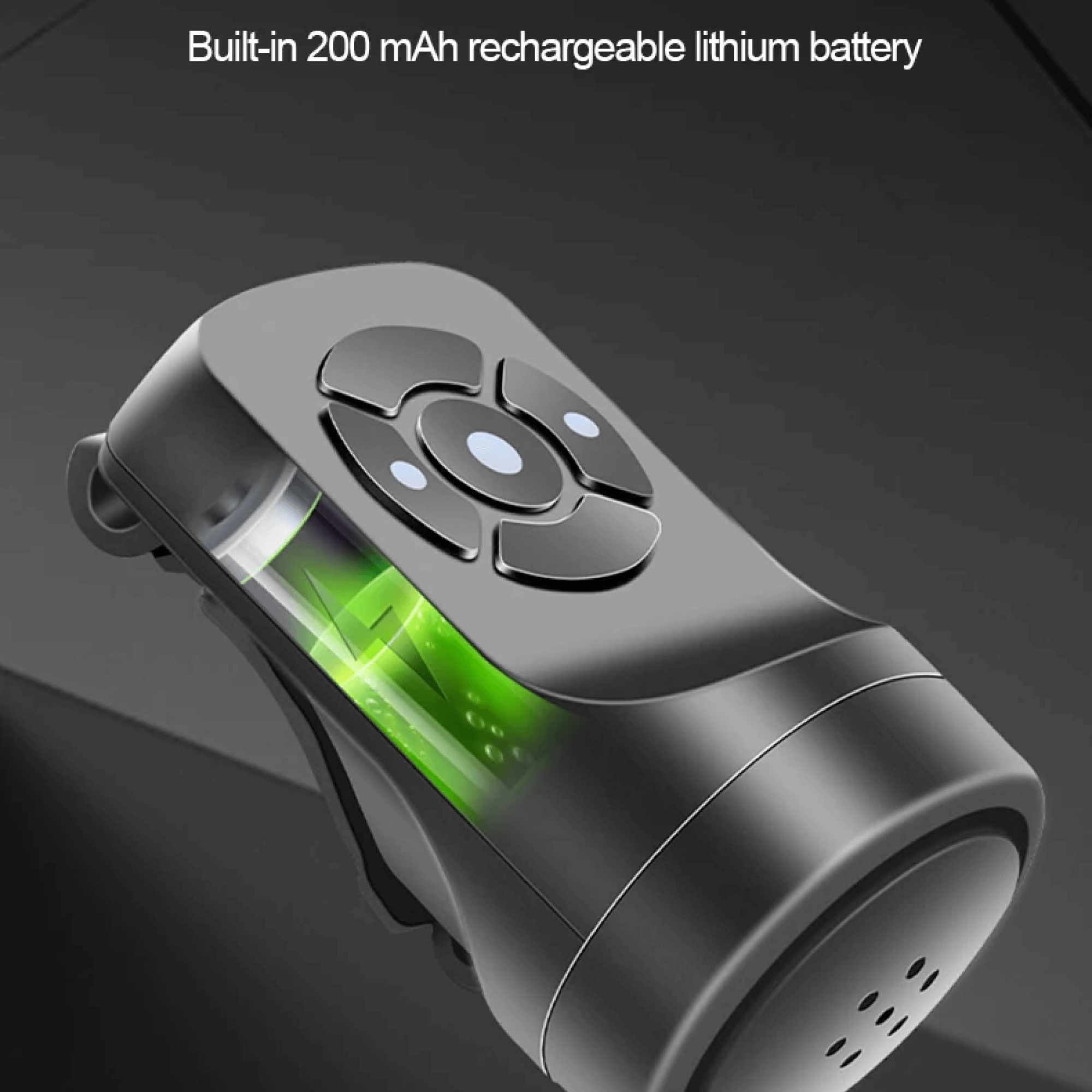 Penggera Basikal USB LumaGuard 120dB Dengan Empat Mod Untuk Perjalanan Bandar dan Laluan