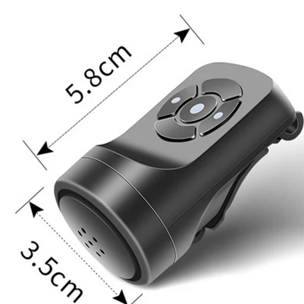 Penggera Basikal USB LumaGuard 120dB Dengan Empat Mod Untuk Perjalanan Bandar dan Laluan