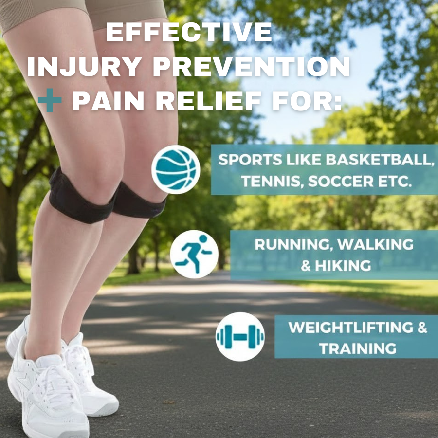 Knee Support Sleeve With Built-In Gel Pad For Comfort And Gentle Compression