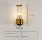 Lampu Dinding Kristal Elara