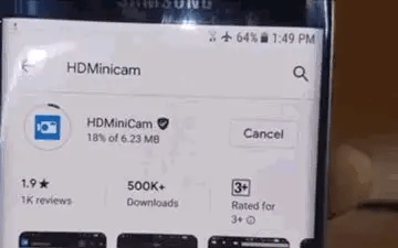 מצלמת ריגול מיני HD עם שמע מובנה ראיית לילה 1080P
