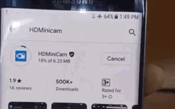 Mini caméra de surveillance HD 1080P avec microphone intégré et vision nocturne