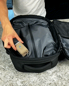 Expandable Vacuum Travel Backpack for Maximum Packing Space