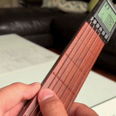 Portable Guitar Chord Practice Tool
