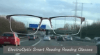 Duitse slimme progressieve bril ontworpen voor lezen of autorijden met snelle kleurverandering