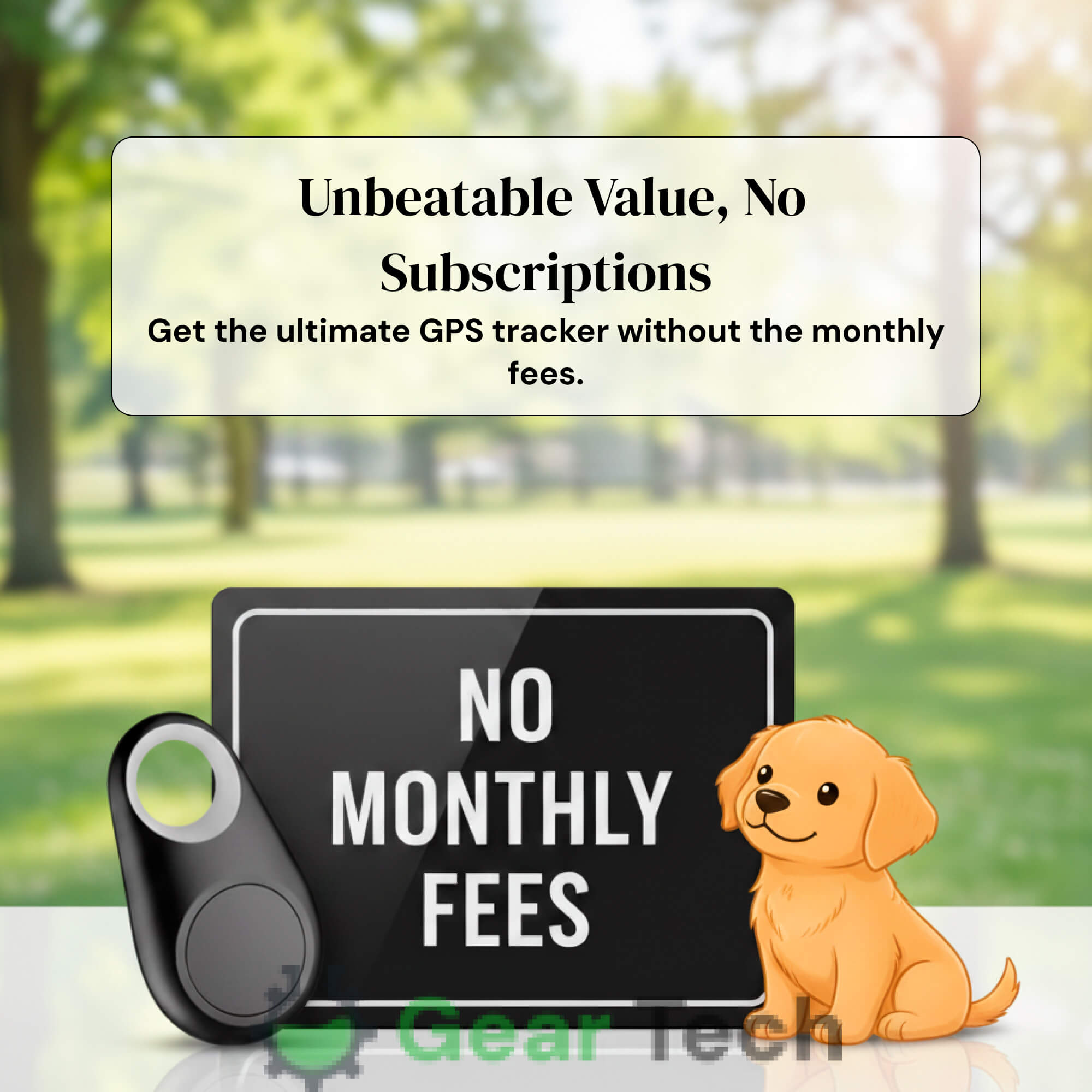 Kirra GPS kutyakövető, vízálló, valós idejű értesítések