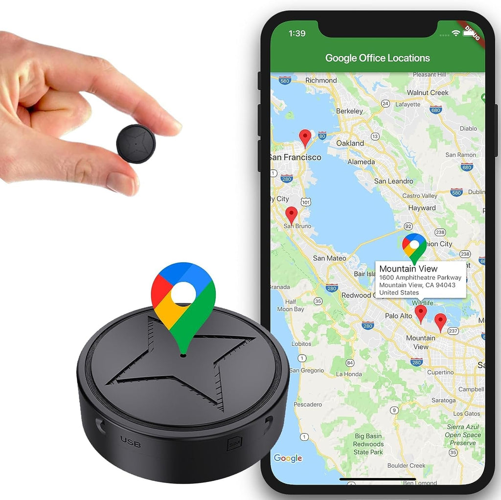 Compact Magnetic GPS Tracker For Real Time Vehicle Tracking In Fleets