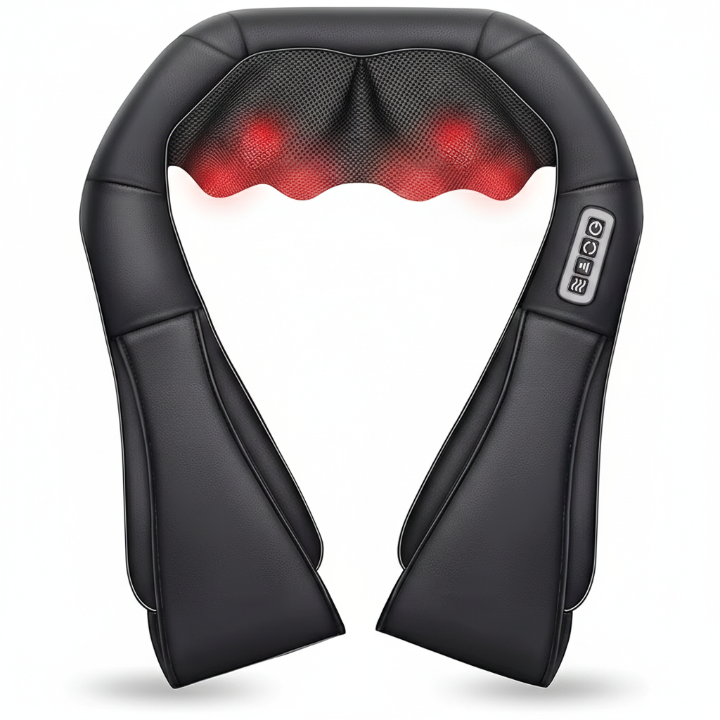 ThermaRelief Heated Neck And Back Deep Tissue Massager