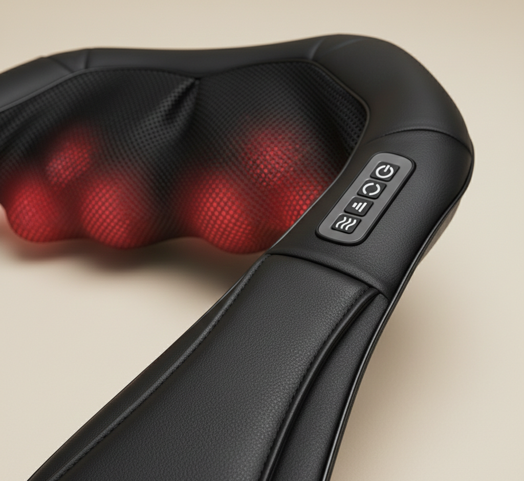 ThermaRelief Heated Neck And Back Deep Tissue Massager