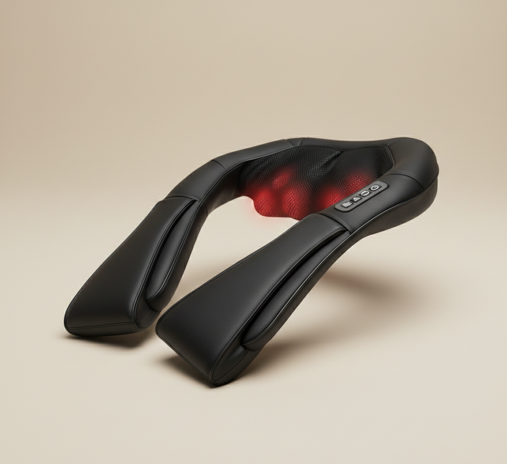 ThermaRelief Heated Neck And Back Deep Tissue Massager