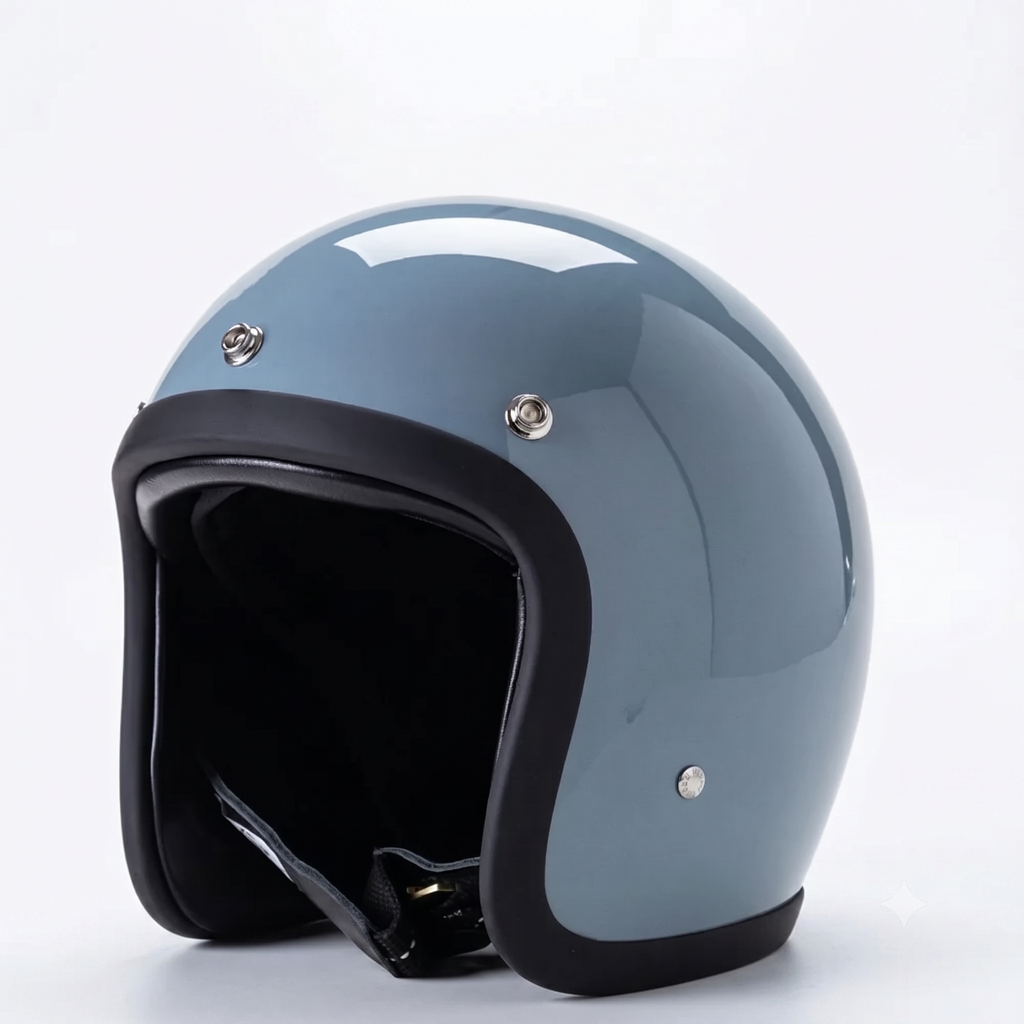 DOT- og ECE-certificeret vintage-åben motorcykelhjelm | petprovac