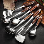 Set Peralatan Dapur Keluli Tahan Karat 10-Piece Viretta Dengan Pemegang Ergonomik