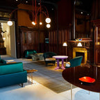 Lampu Gantung Nova Crest Dengan Reka Bentuk Gantung Dramatis Untuk Bilik Makan dan Pintu Masuk