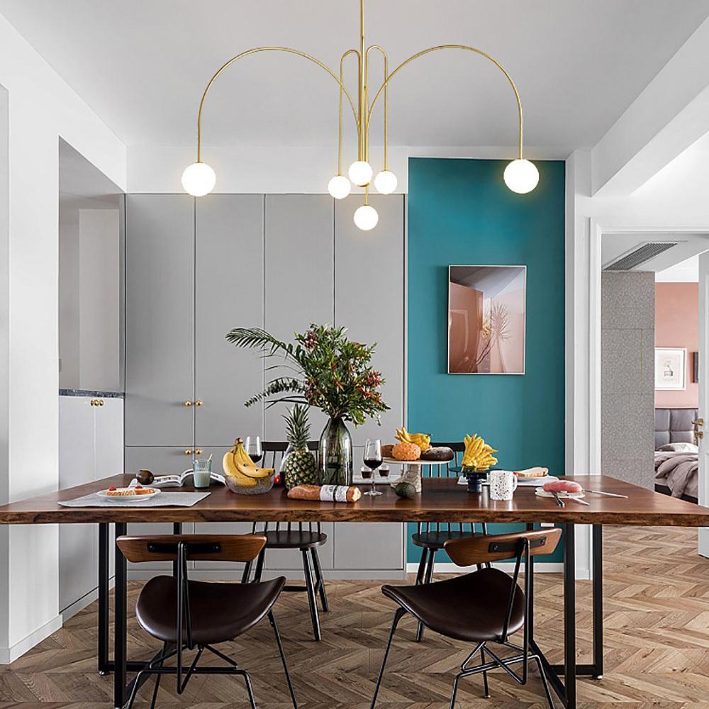 Lampu Gantung Nova Crest Dengan Reka Bentuk Gantung Dramatis Untuk Bilik Makan dan Pintu Masuk