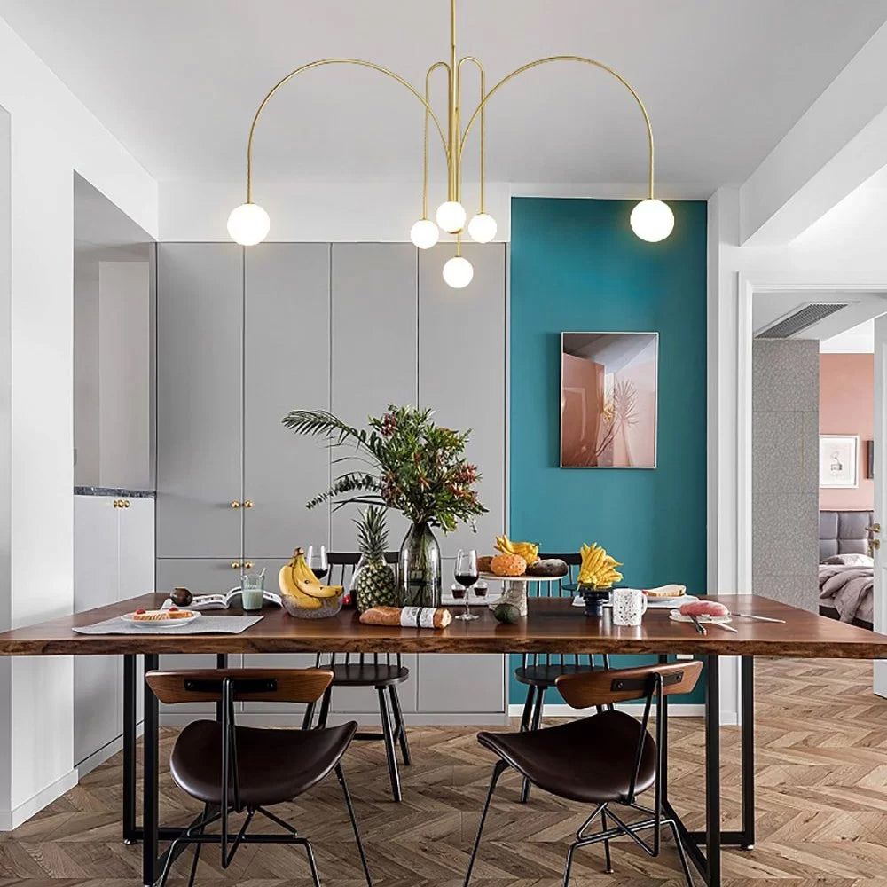 Elara Crest anhengslampe, dramatisk hengende armatur