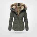GlacierGuard warme wasserdichte Winterjacke mit Kapuze