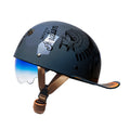 Casco DOT stile baseball OrionRide con guscio in ABS per motociclette