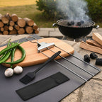 Tre-i-ett grillverktyg med jämn värme för perfekta grillresultat