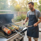 Stainless Steel Grill Basket Set Of 2 With Twist Lock For Easy Grilling