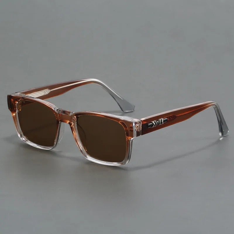Men's Square Sunglasses With UV400 Protection Sleek Design For All Day Comfort