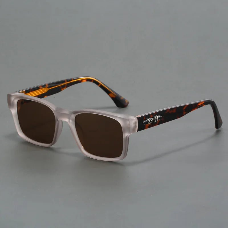 Men's Square Sunglasses With UV400 Protection Sleek Design For All Day Comfort