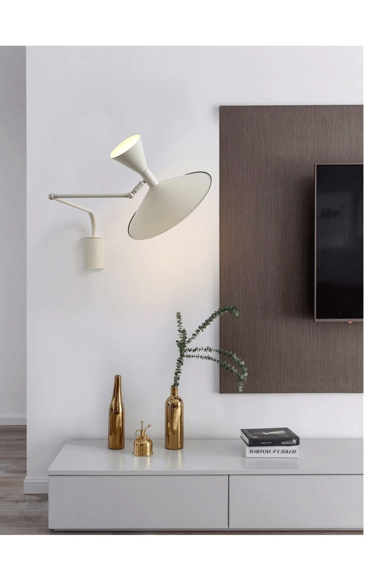 NovaSwing Duvar Lambası Takmalı Sallanan Kol Yatak Odası Dekoru İçin