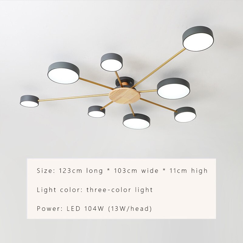 Luminax | Skandinavisk Moderne LED Lysekrone | Petprovac