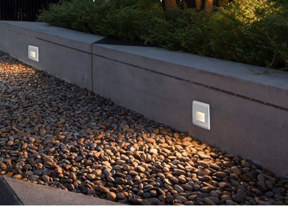 LumaNex LED-trappelys med PIR fire farvemuligheder