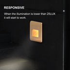 NovaTrail Udendørs Bevægelsessensor Vægtrappelys til Sikkerhed på Stier om Natten