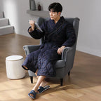 Albornoz acolchado de invierno CozyLayer con abrigo de 3 capas