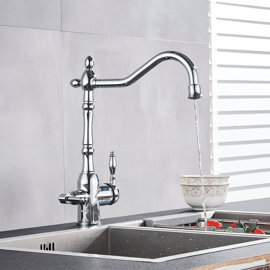 Rubinetto da cucina Hamilton Classic con filtrazione e rotazione a 360 gradi