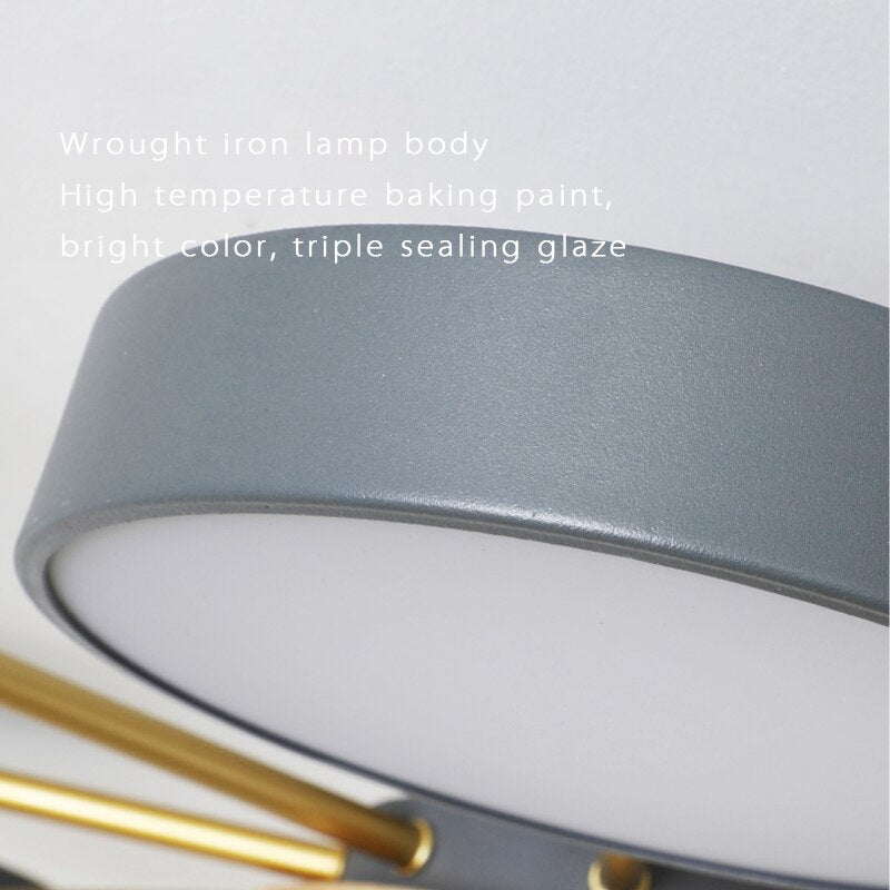 Luminax | Skandinavisk modern LED-krona | Petprovac