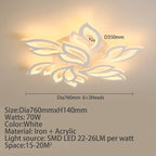 Aurelia Blüten Deckenlampen