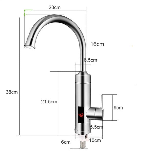 Rubinetto da cucina rivoluzionario per un'efficienza senza sforzo per i cuochi moderni