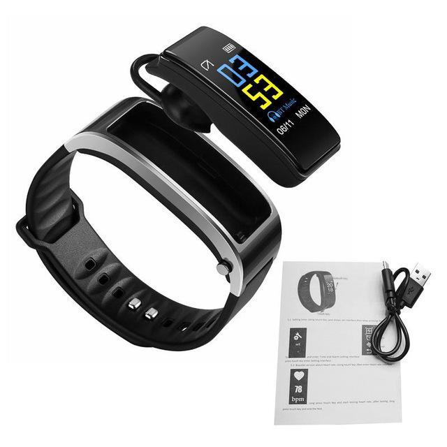 NovaLink Pro Smartwatch With Bluetooth Headset And Heart Rate And BP Monitor