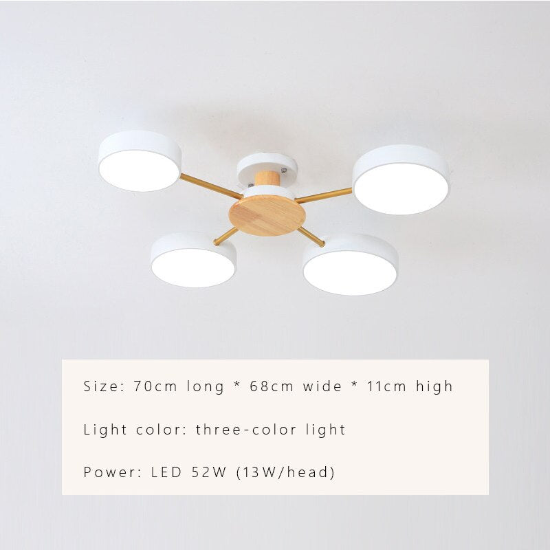 Luminax | Skandinavisk modern LED-krona | Petprovac