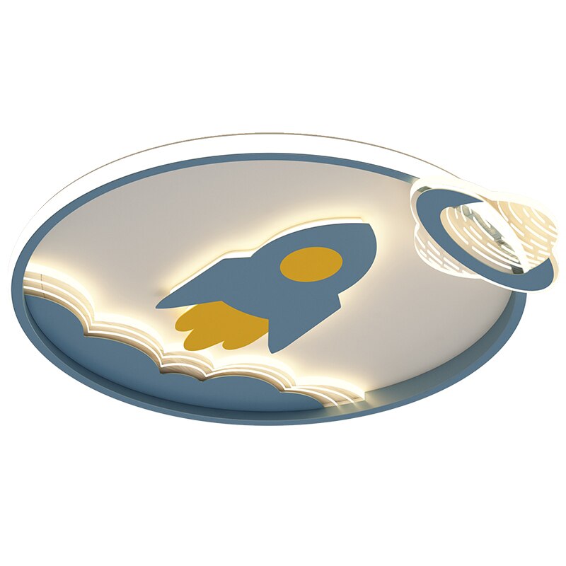 Orion Rocket Chandelier for Kids' Room | Petprovac