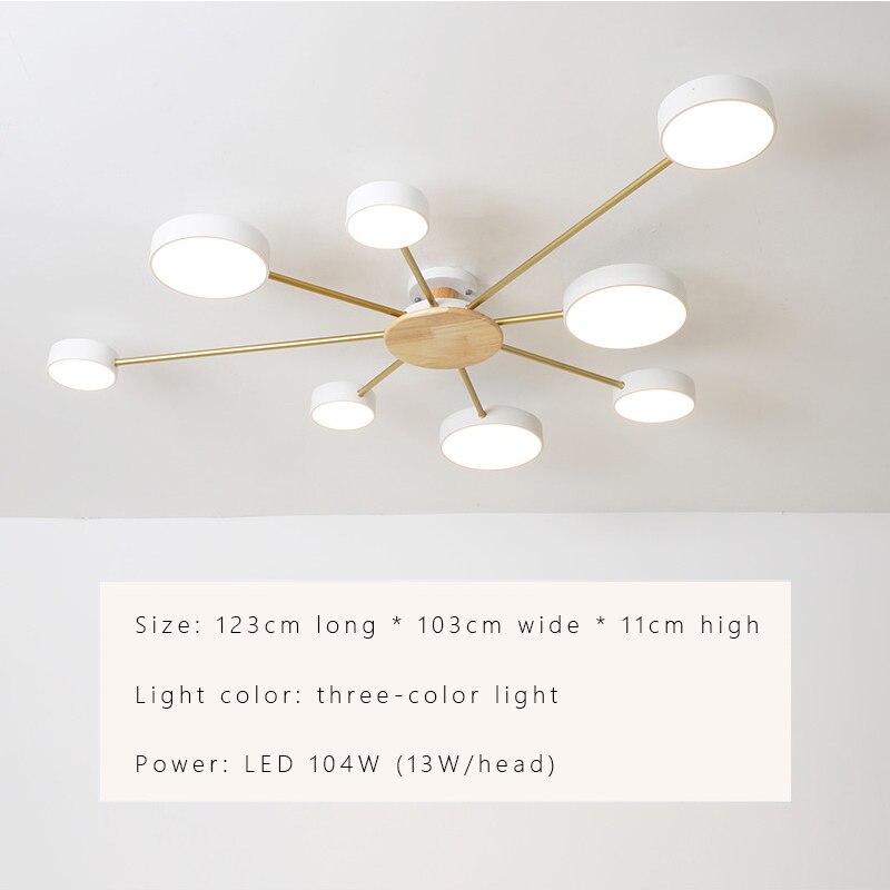 Luminax | Skandinavisk modern LED-krona | Petprovac