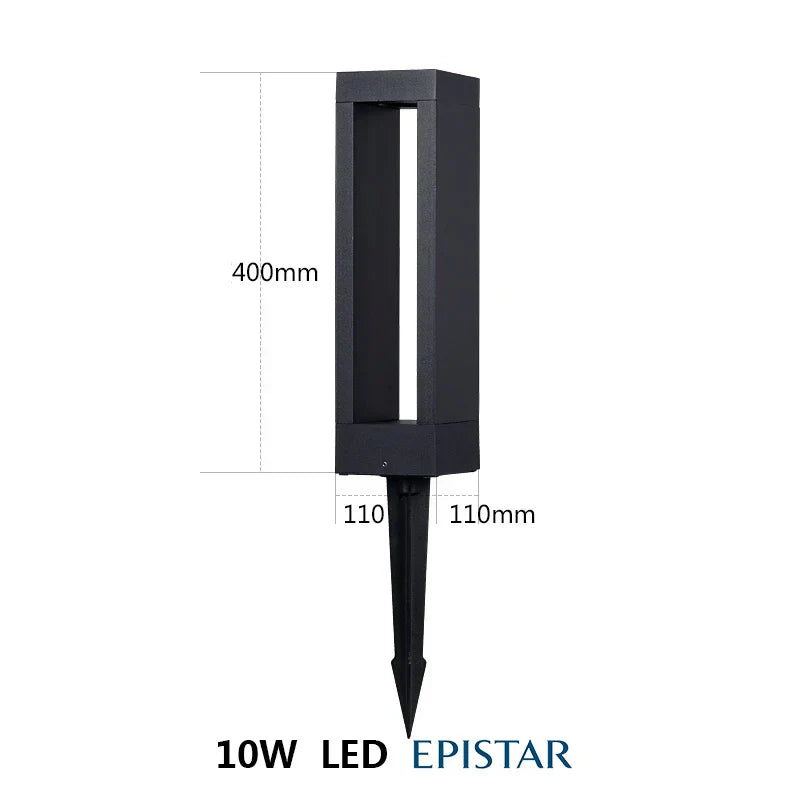 Lámpara de césped LED para exteriores Bramwell