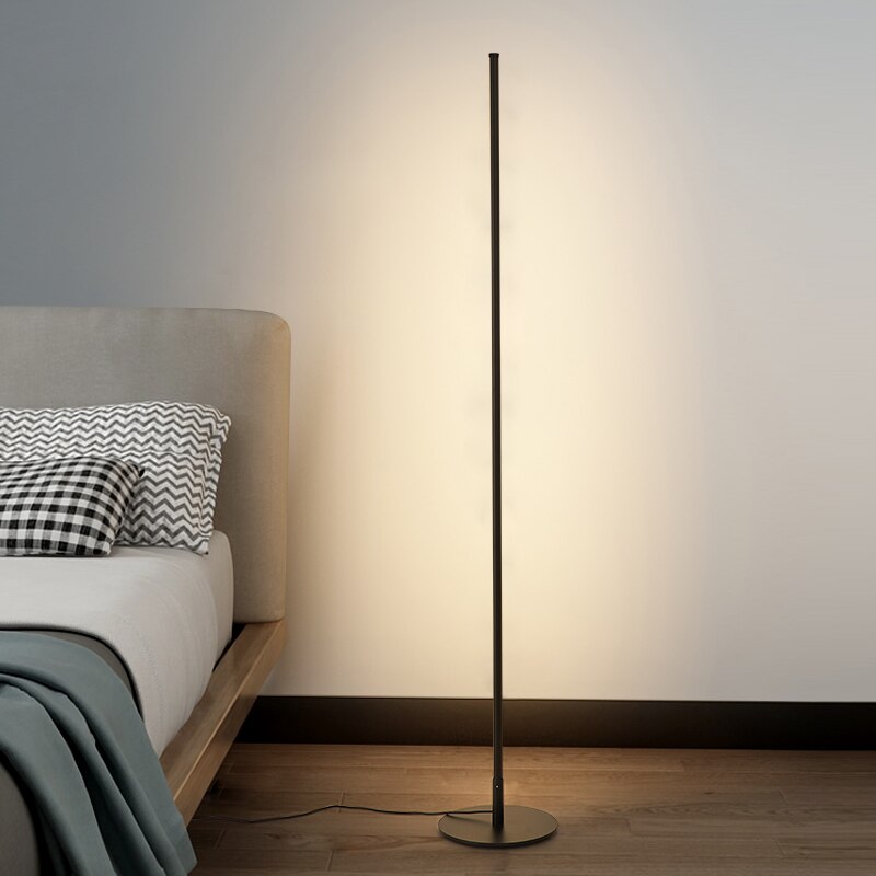 AstraLume Gulvlampe Minimalistisk LED-rørlys for moderne hjem