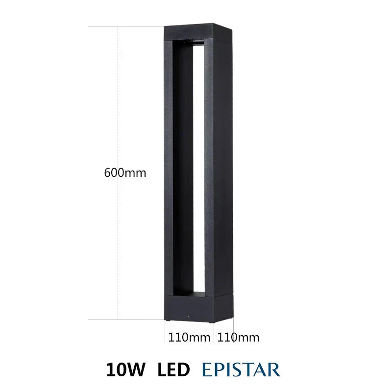 Lámpara de césped LED para exteriores Bramwell