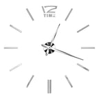 Zegar ścienny 3D ze złotego akrylu