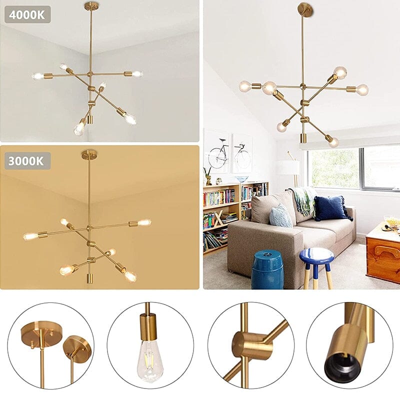 Aurora Bean Chandelier