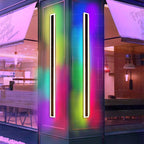 LumaHaven RGB vanntett vegglampe for innendørs og utendørs bruk