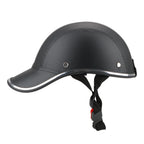 Vintage Baseball Cap Style Half-Helmet for Casual Riding