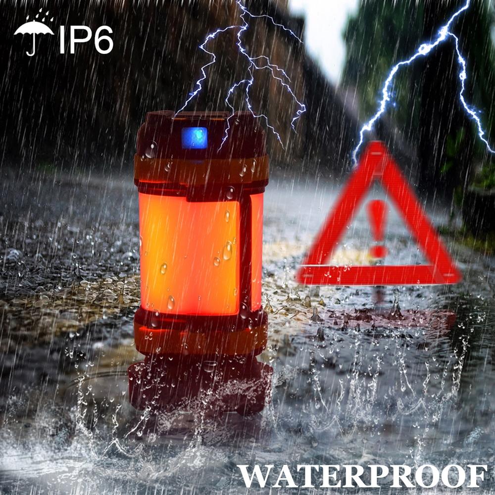 LumosPro 充電式キャンプランタン 3000mAh USB充電