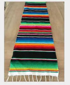 Boho Vibrant Mexican Serape Blanket