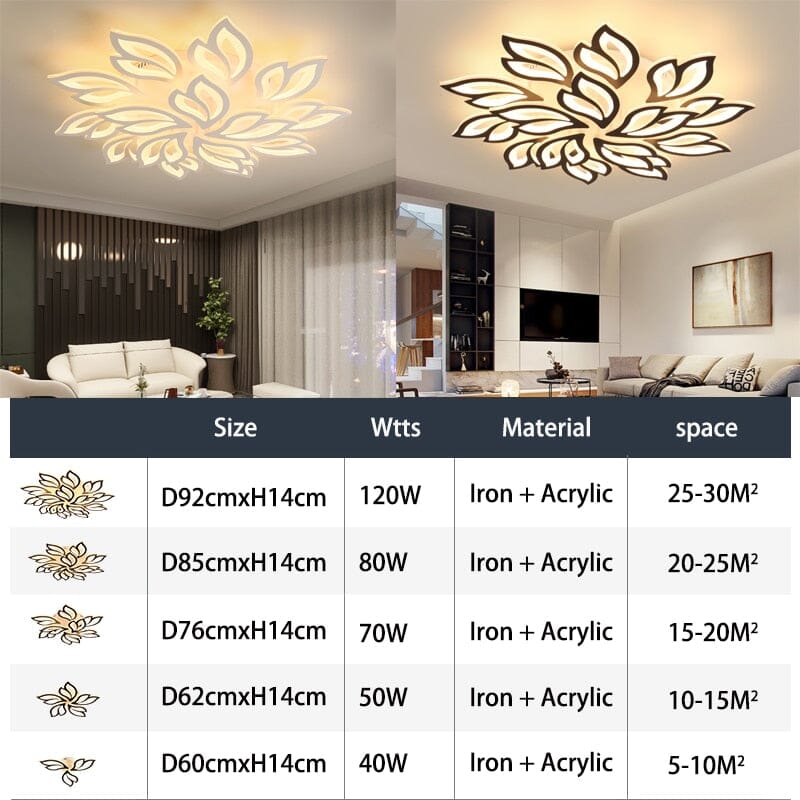 Aurelia Petal Ceiling Lamps